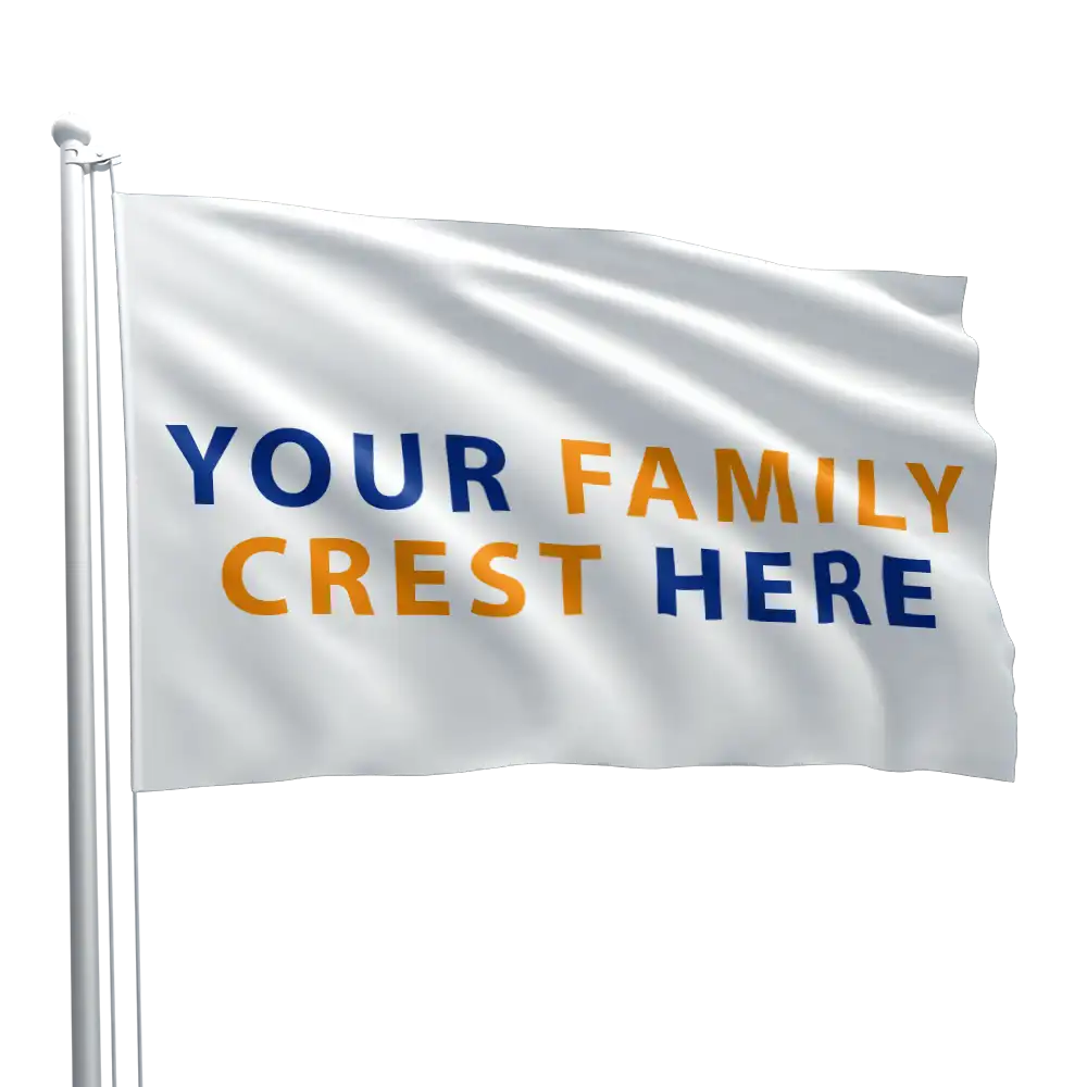 Custom Satin Family Flags