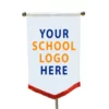 Custom Satin School Flags