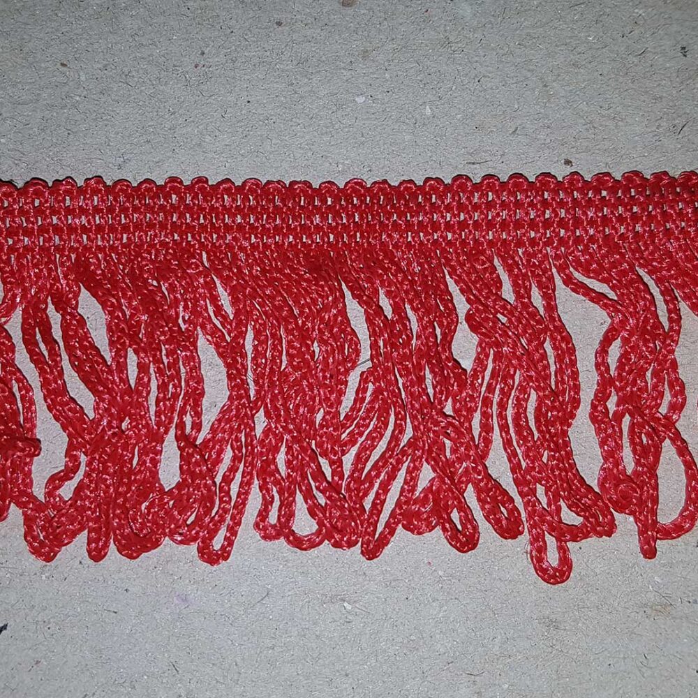 Red Fringe (1 Meter)