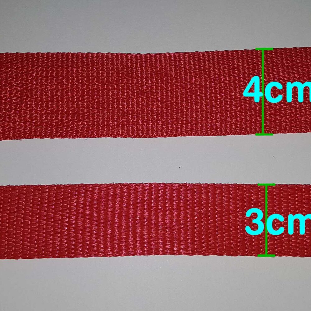 Red Rainforcing Belt (3cm Width 1Meter)