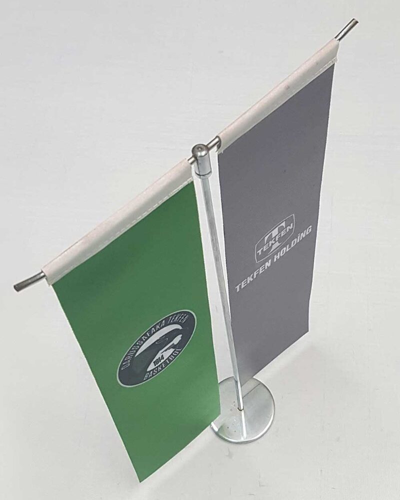 Table Flag T-Shape Pole