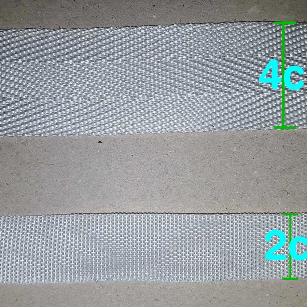 White Rainforcing Belt (2cm Width 1Meter)